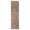 World Rug Gallery Contemporary Palm Leaf Textured Flat Weave Indoor/Outdoor Area Rug 2' x 7' Brown 118BROWN2X7 - alternate 4